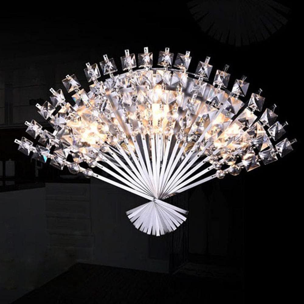 Luxury Golden Crystal Wall Lamp for Bedroom, Living Room