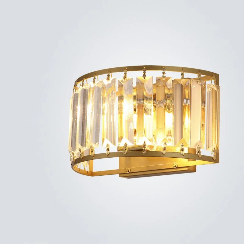 Luxury Crystal Wall Lamp in American Style for Living room, Bedroom