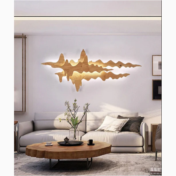 Creative Wall Lamp in the Shape of the Cloud, Living Room, Bedroom