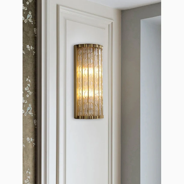 Luxury Wall Lamp in Atmospheric Style for Bedroom, Corridor