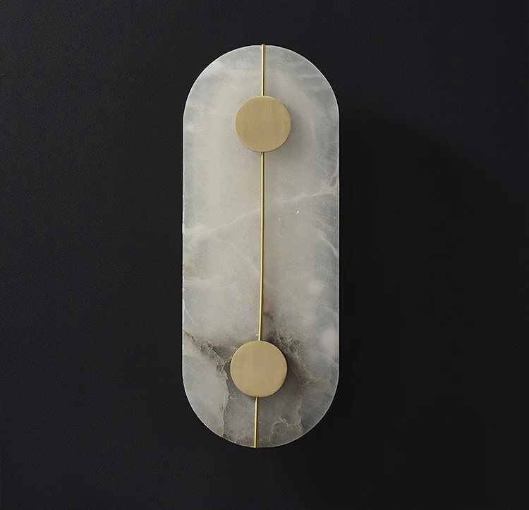Luxury Marble Wall Lamp for Bedroom, Living Room, Kitchen