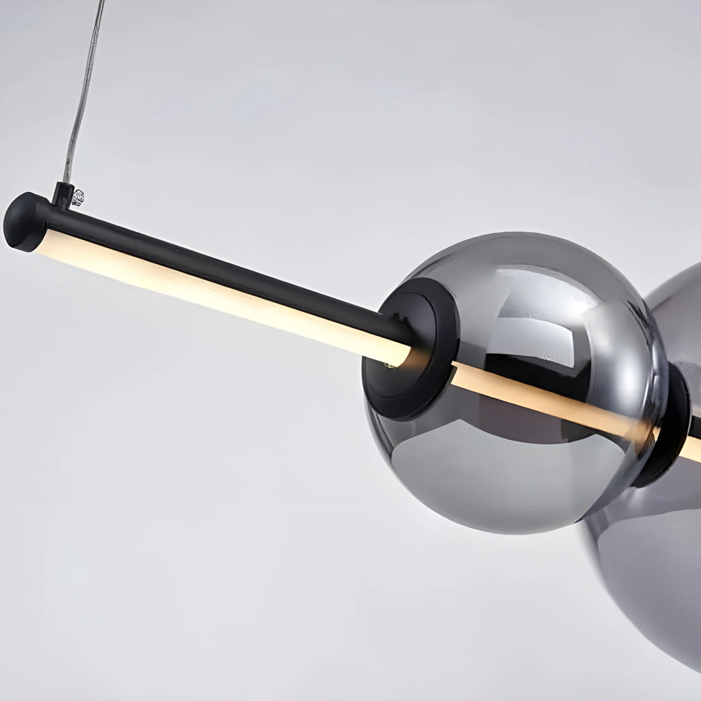Alberona | Chic Minimalistic Modern Glass LED Chandelier