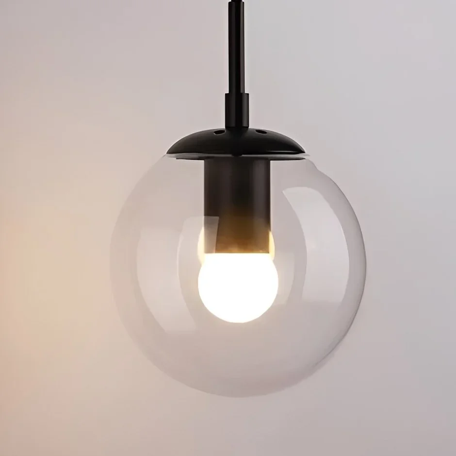 Iglesias | Luxury LED Pendant Light in the Shape of Glass Ball for Dining Room