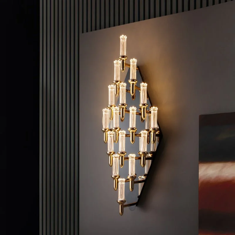 Luxury LED Wall Lamp in Roman Style for Living Room, Bedroom