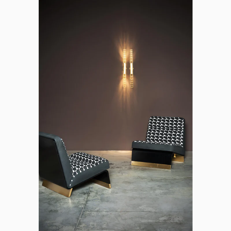 Munsterlingen | Gold Wall Lamp in Minimalistic Style for Living Room