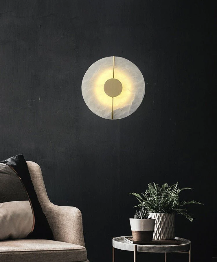 Luxury Marble Wall Lamp for Bedroom, Living Room, Kitchen