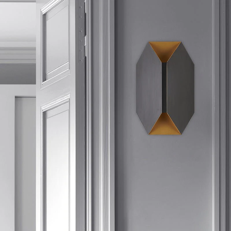 Modern Wall Lamp in Geometric Style for Living Room, Bedroom