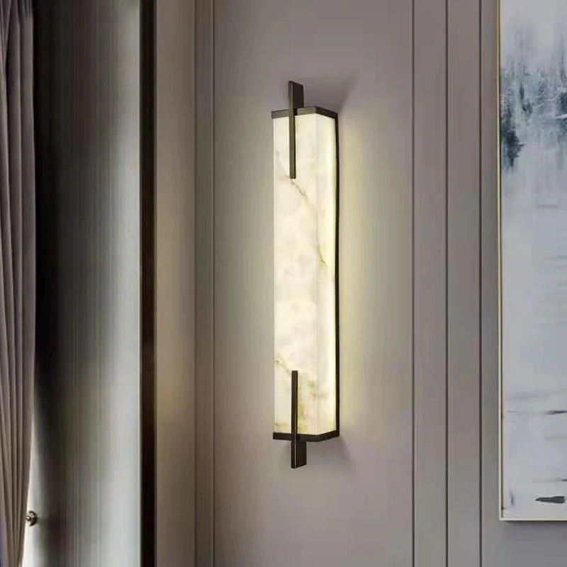Modern Wall Lamp in New Chinese Style for Living Room, Bedroom