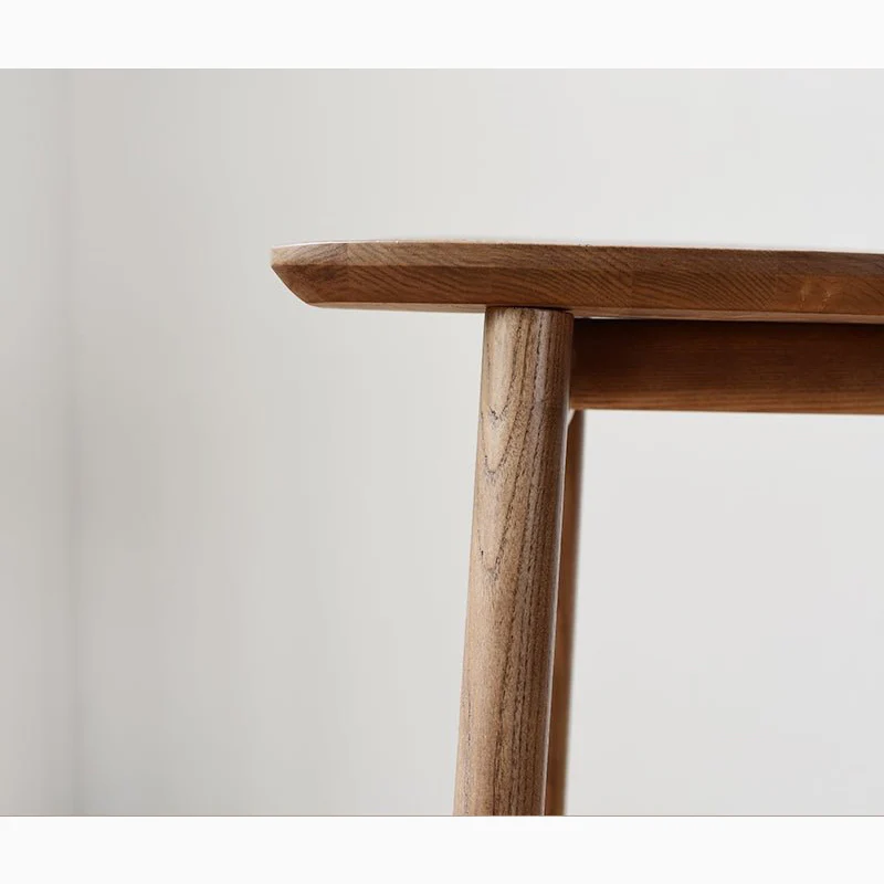 Nordic-Styled Bar High Stool Made of Solid Wood