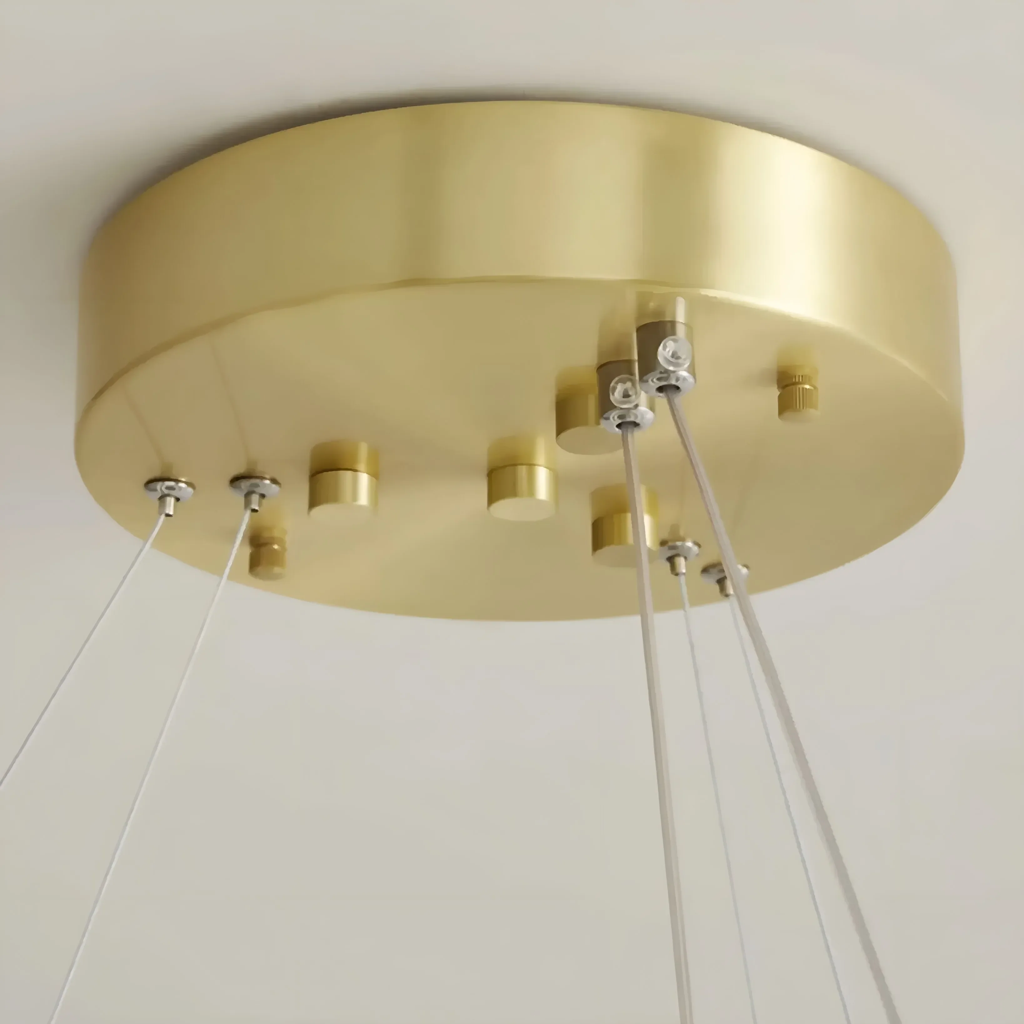 Agosta | Luxury Large Round White Pearl Chandelier