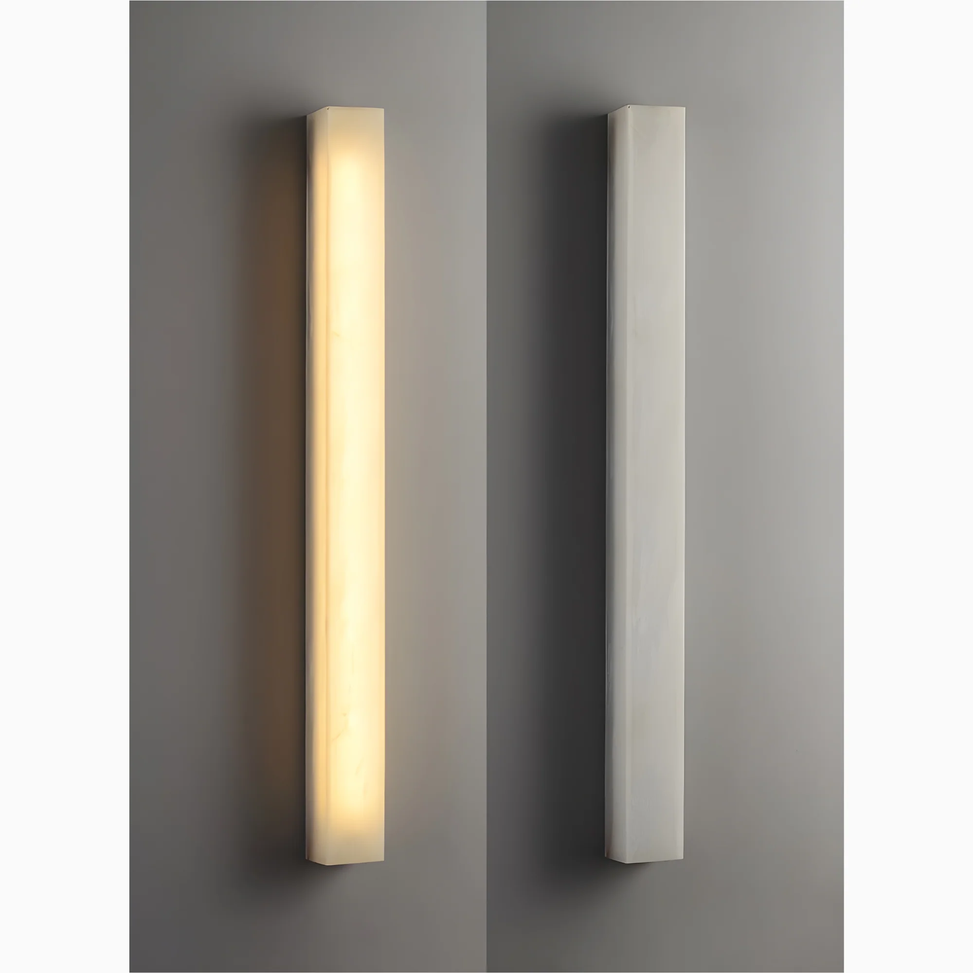 Modern Marble Wall Lamp in Minimalistic Style for Living Room, Bedroom