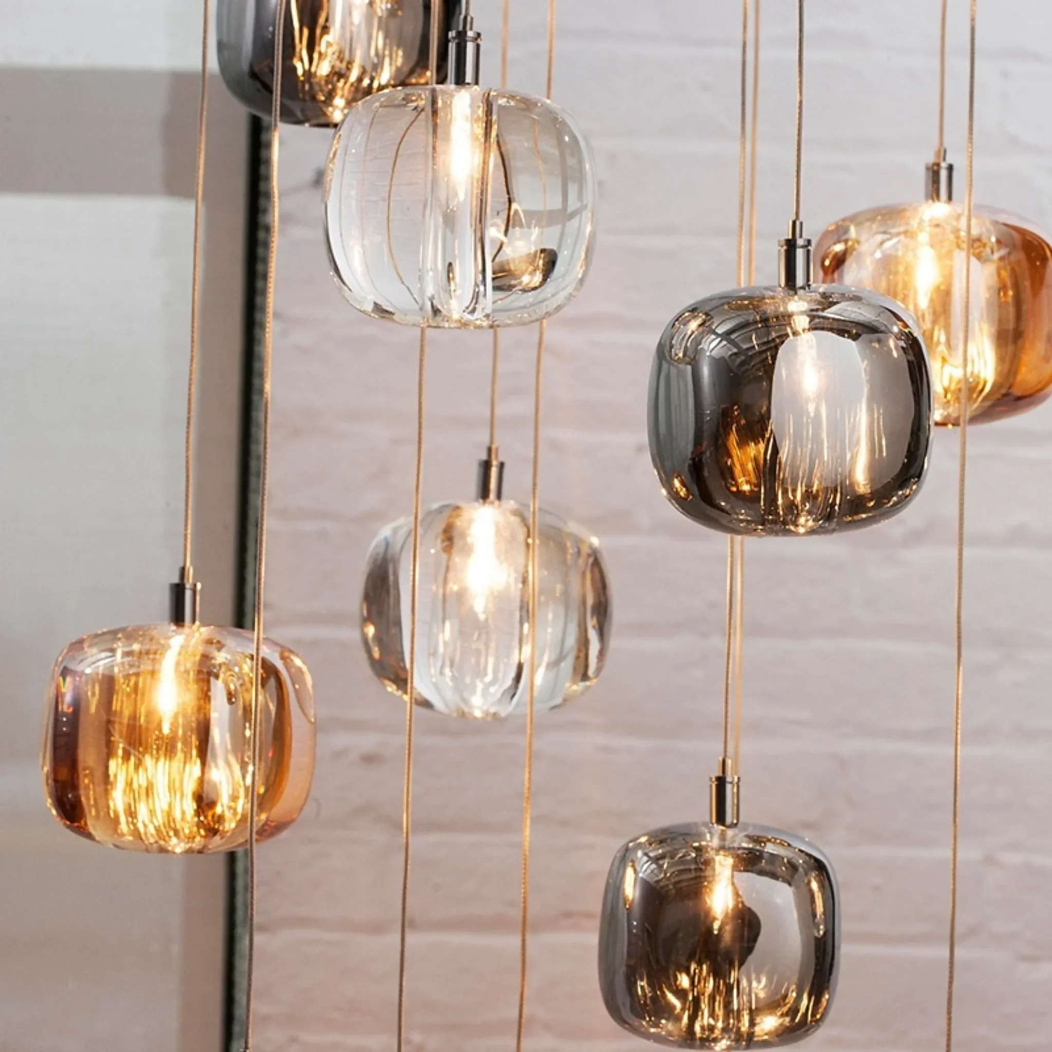 Grasse | Modern Led Crystal Hanging Light Fixtures