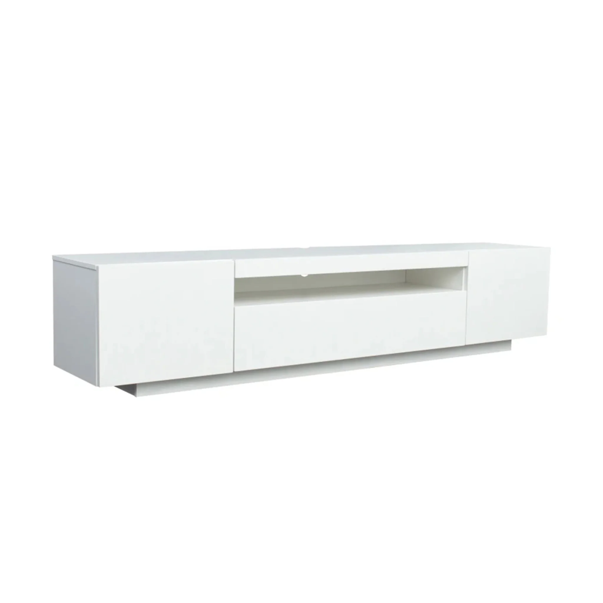 Siret | Minimalistic Sleek TV Stand with LED Lighting