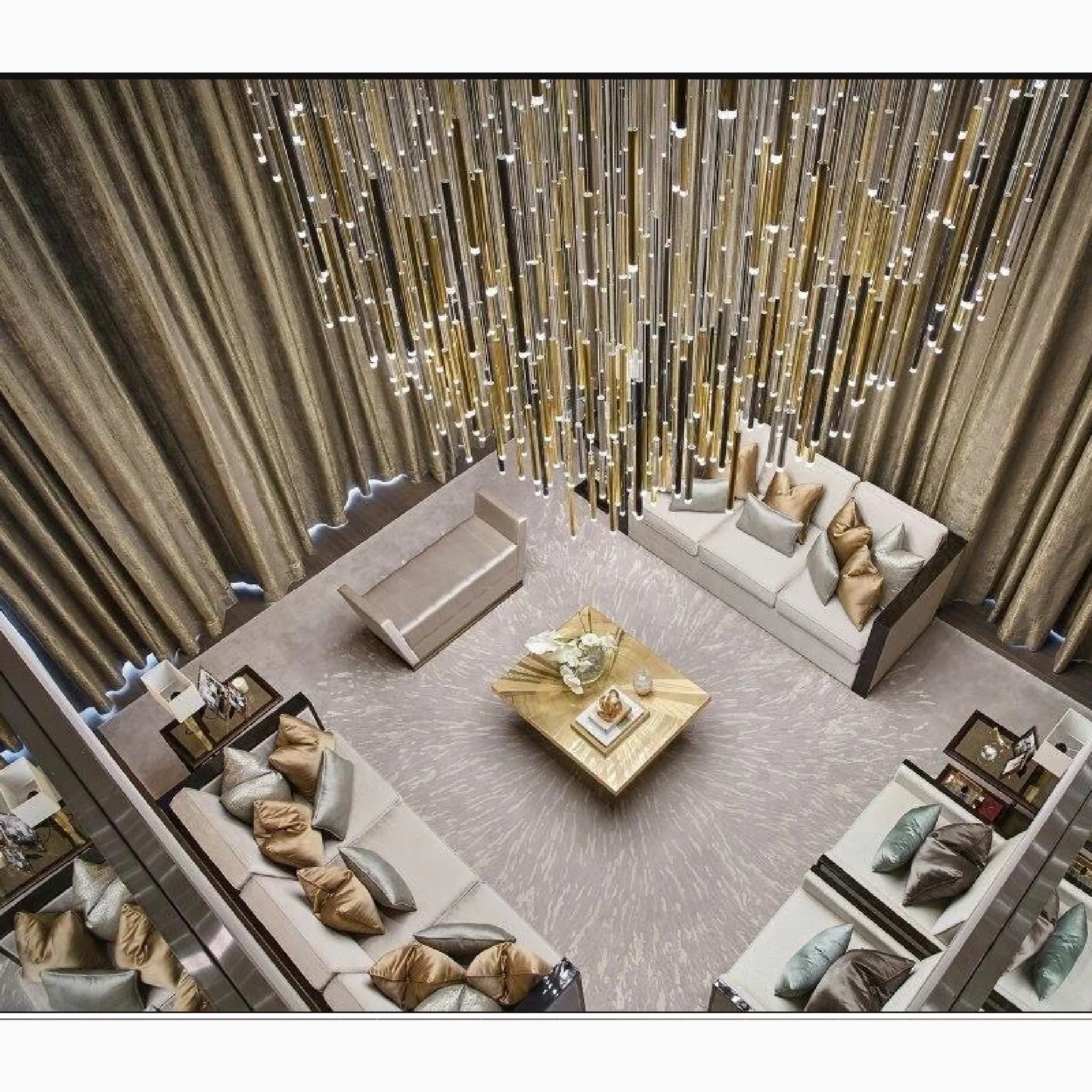 Modern Dimmable LED Pendant Light for Living Room