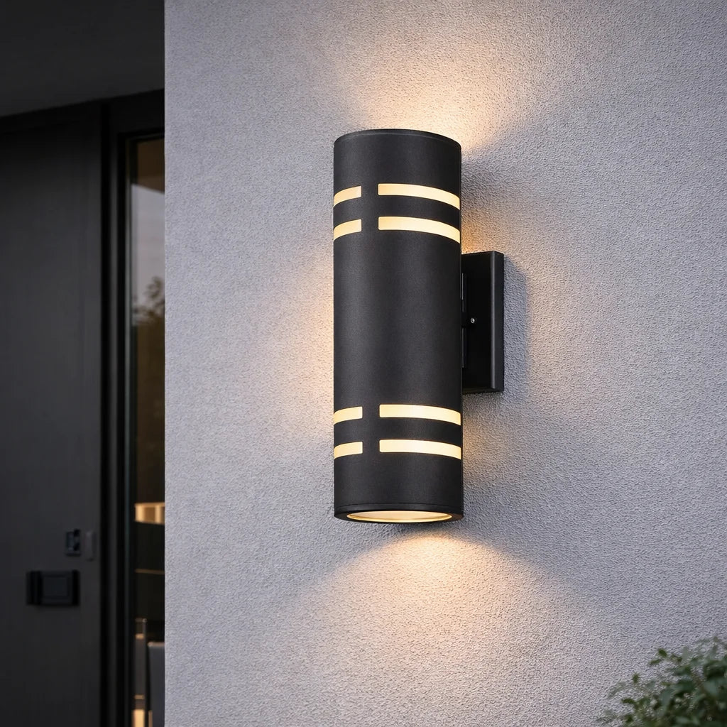 Smart Outdoor Wall Light - Auto Sensor Dual-Beam Fixture