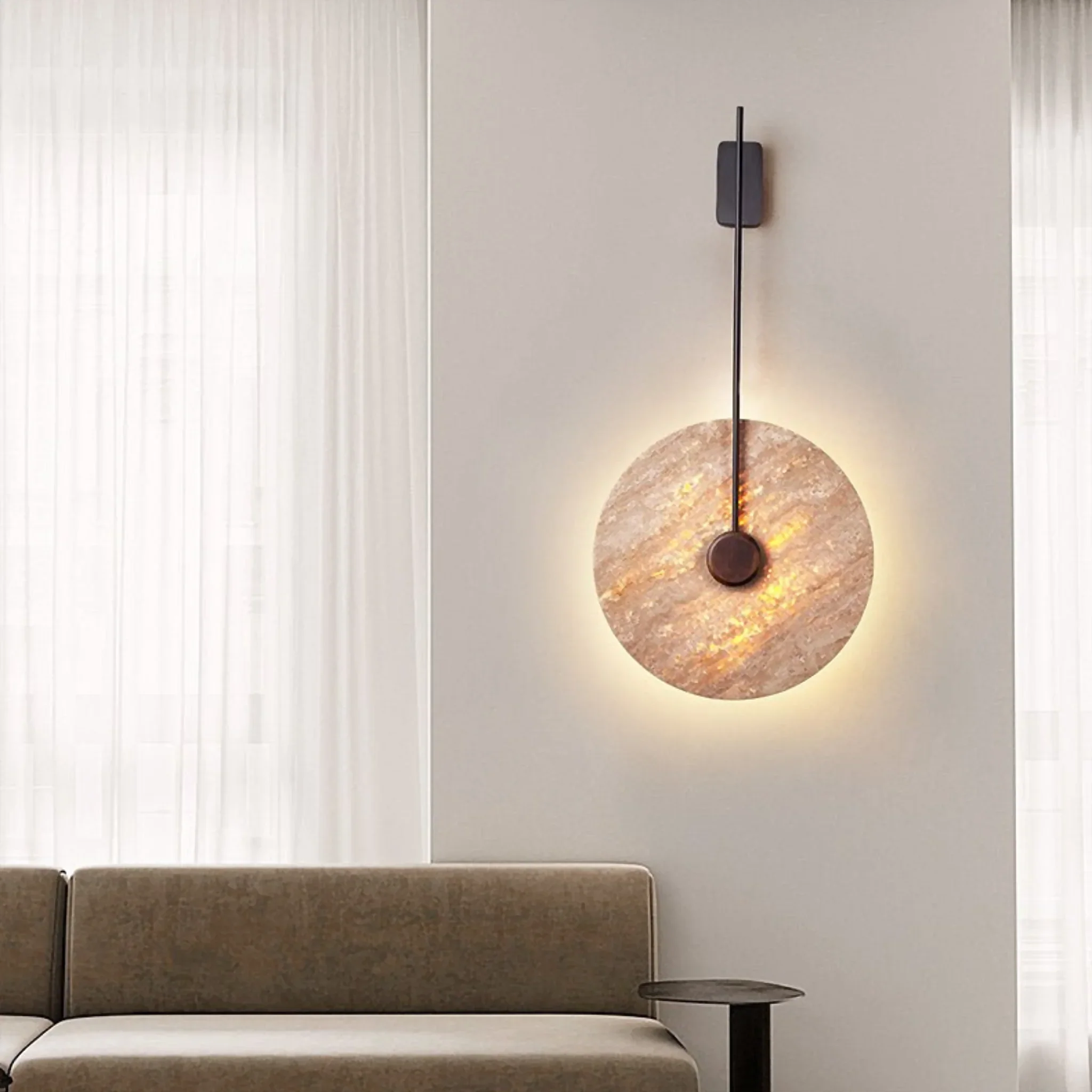 Vistula | Modern Wall Lamp in the Shape of Stone Circle