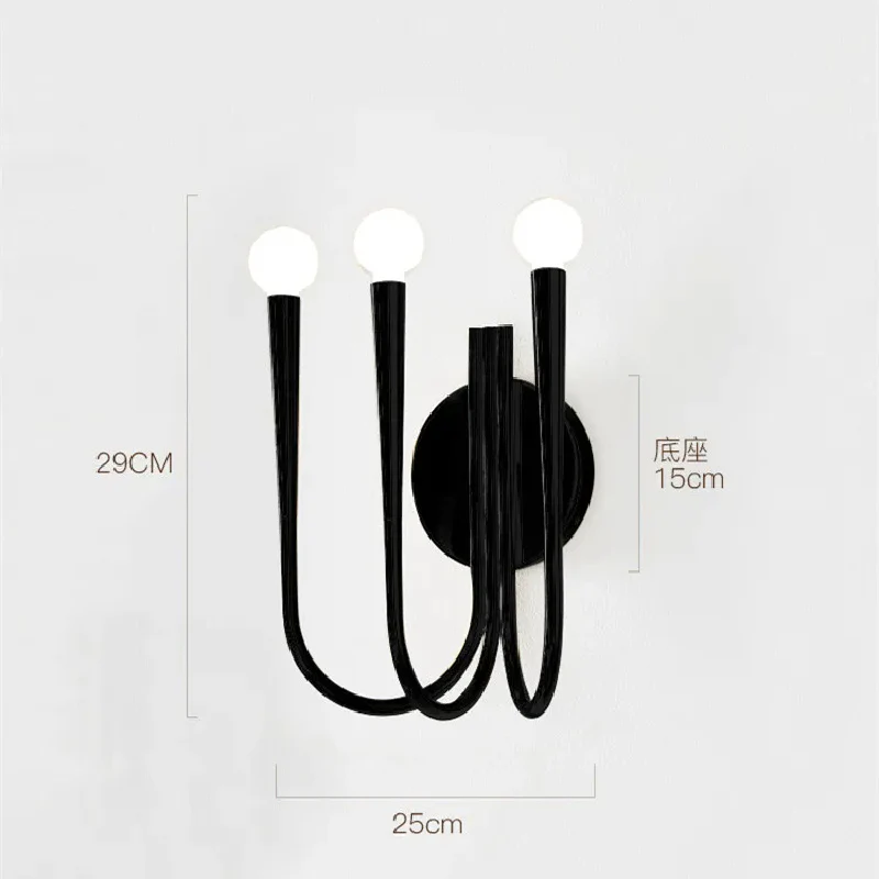 Art-Deco LED Wall Sconce for Living Room