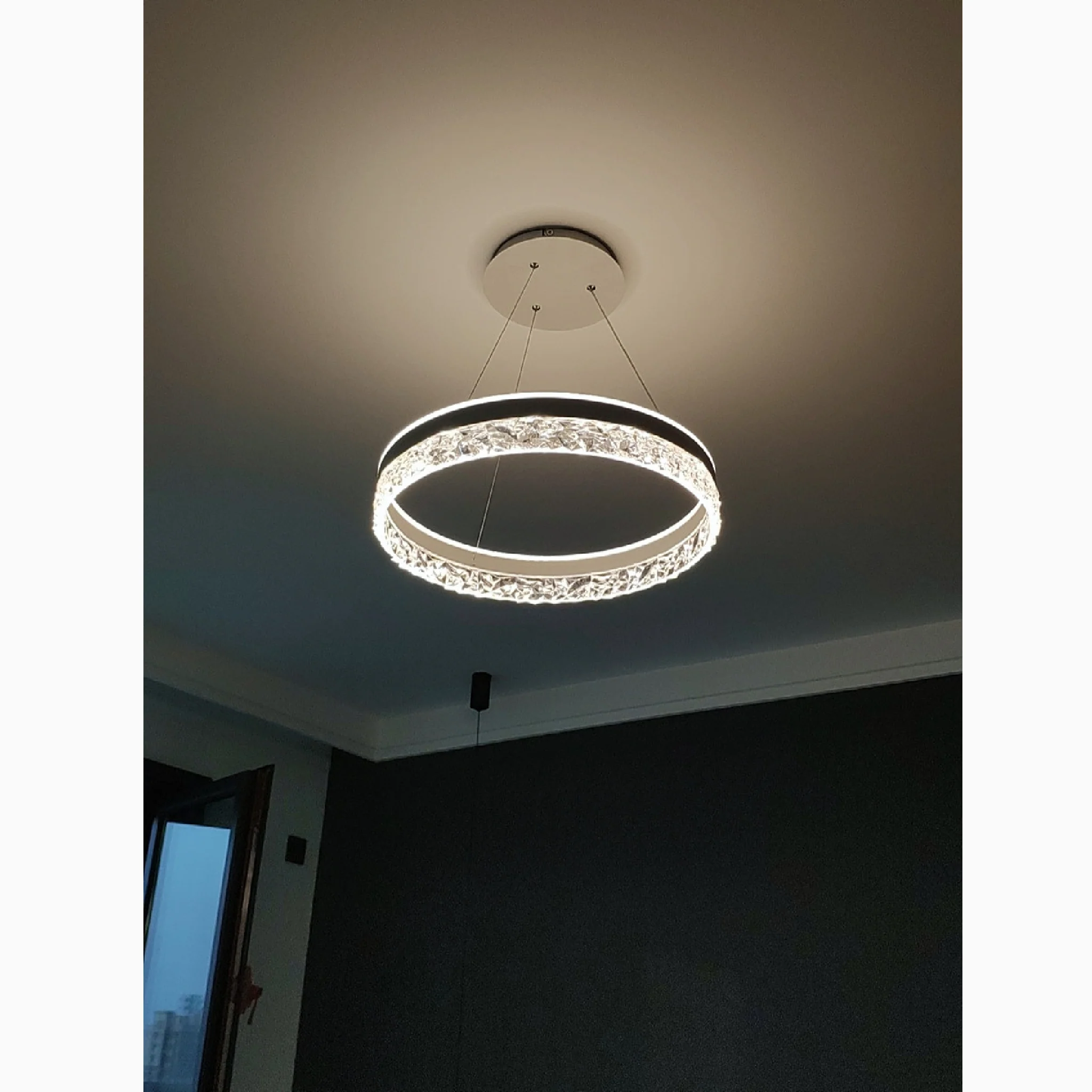 Chatel-Saint-Denis | Crystal Chandelier in the Shape of Ring