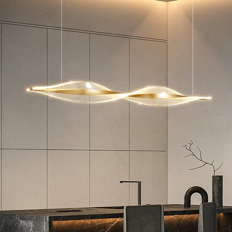 Burgenstock | Spiral Chandelier in a Nordic Style for Restaurant