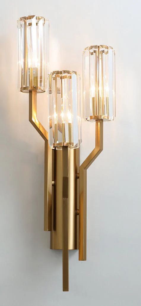 Luxury Crystal Wall Lamp in Chinese Style for Living Room, Bedroom