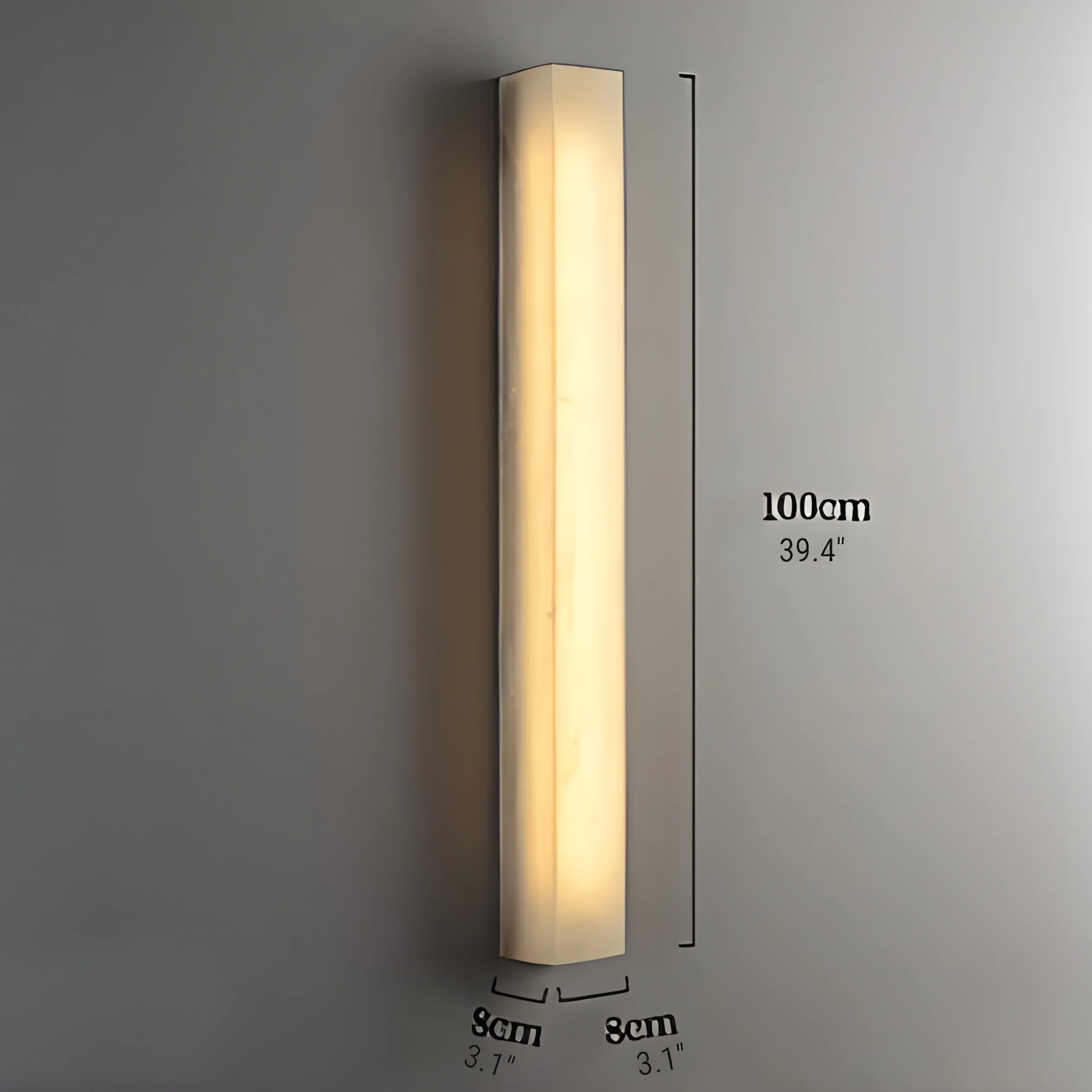 Modern Marble Wall Lamp in Minimalistic Style for Living Room, Bedroom