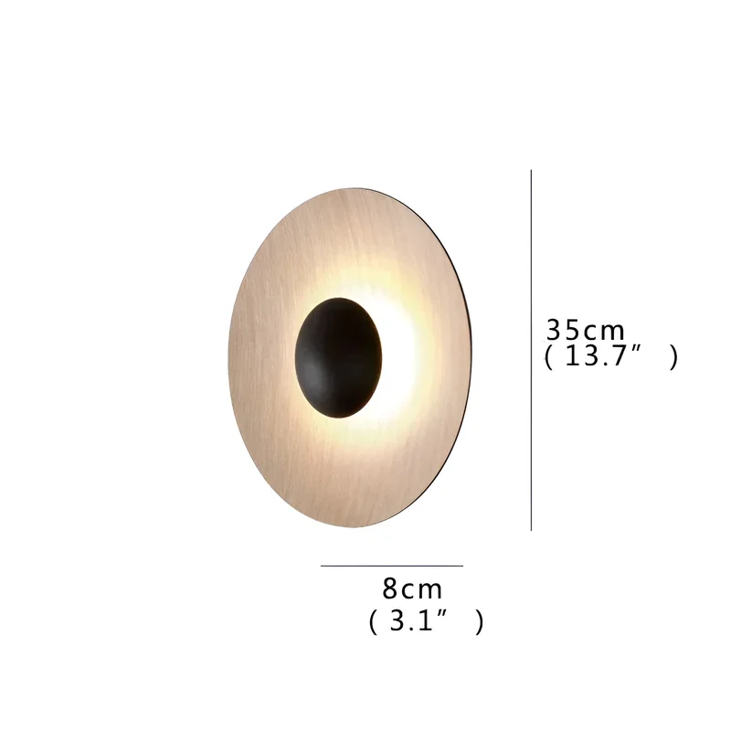 Modern Wall Lamp in Minimalistic Style for Living Room, Bedroom