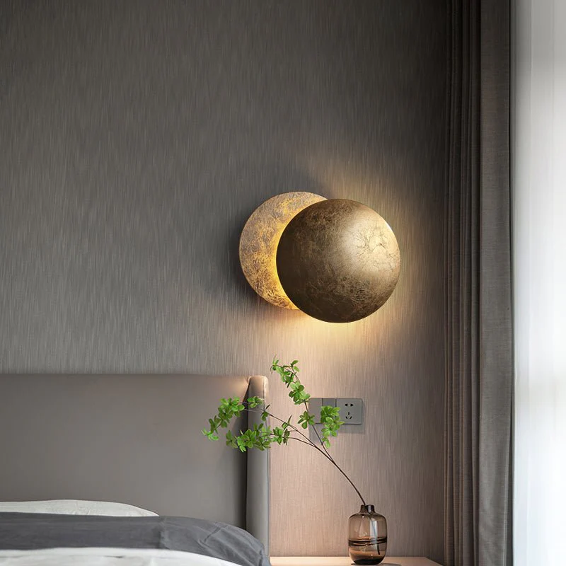 Creative Wall Lamp Solar Eclipse Style, Living Room, Bedroom