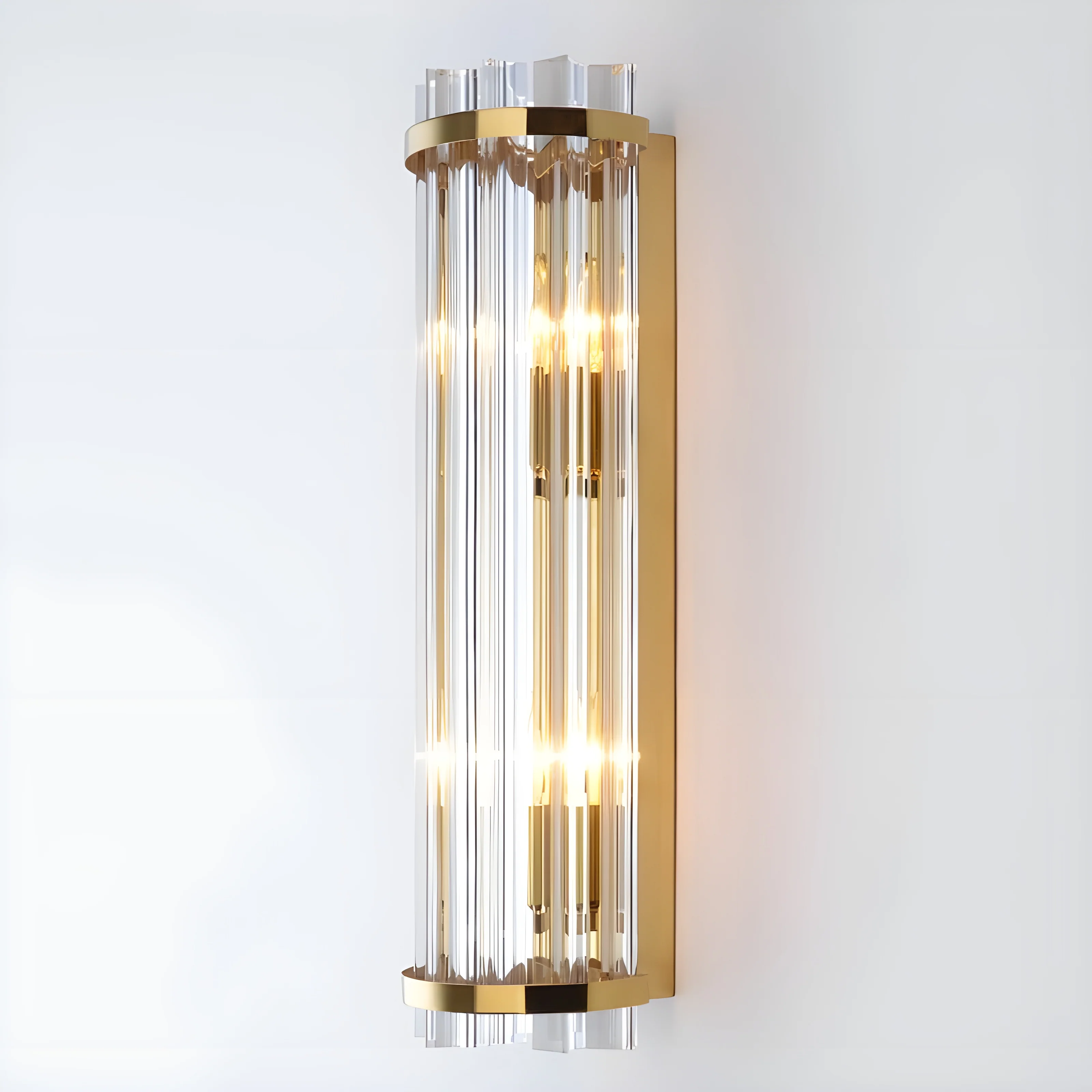 Luxury Crystal Wall Lamp in Nordic Style for Living Room, Bedroom