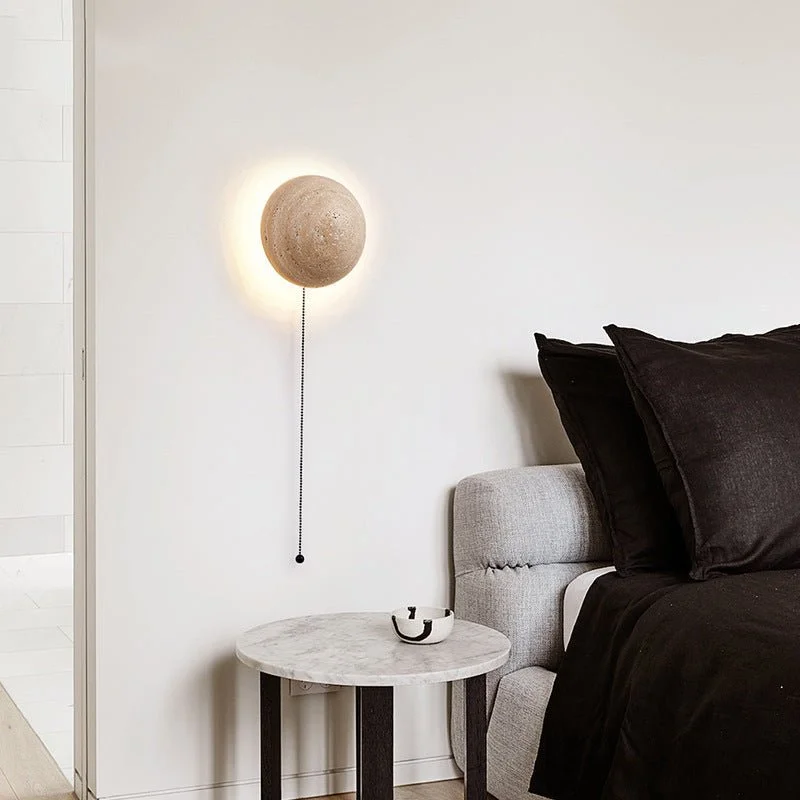 Modern Wall Lamp in the Semicircular Shape for Living Room, Bedroom