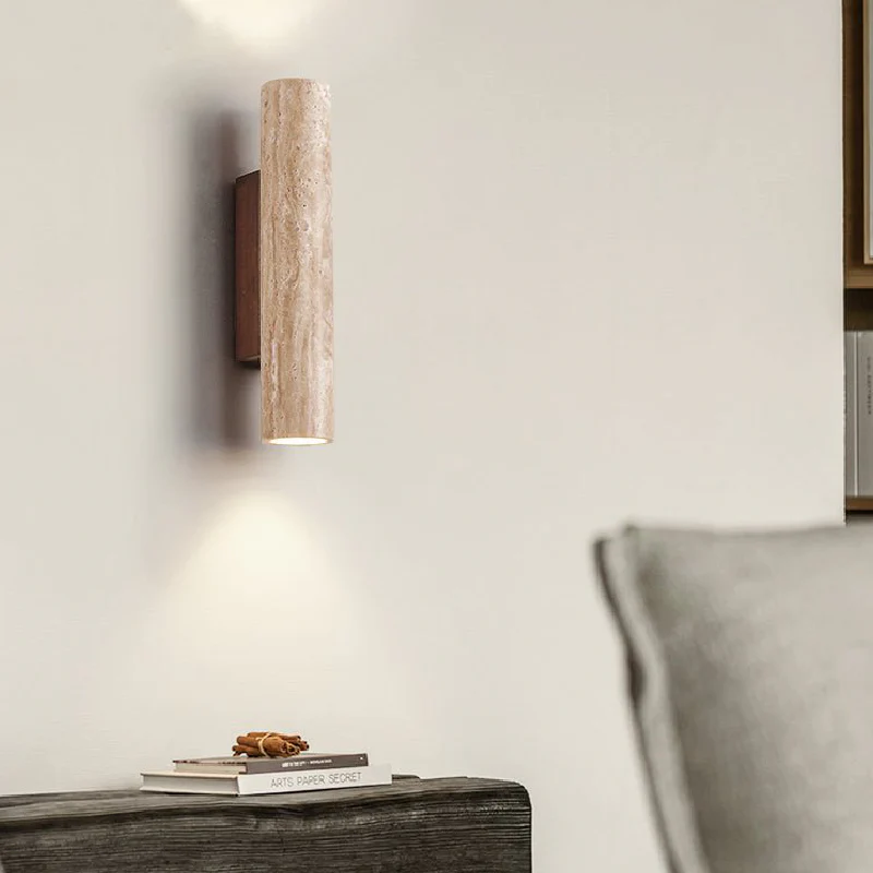 Creative Stone Wall Lamp in Nordic Style, Living Room, Bedroom