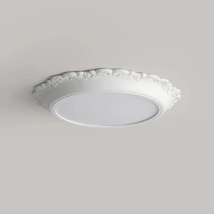 European Style Round LED Ceiling Lamp for Bedroom
