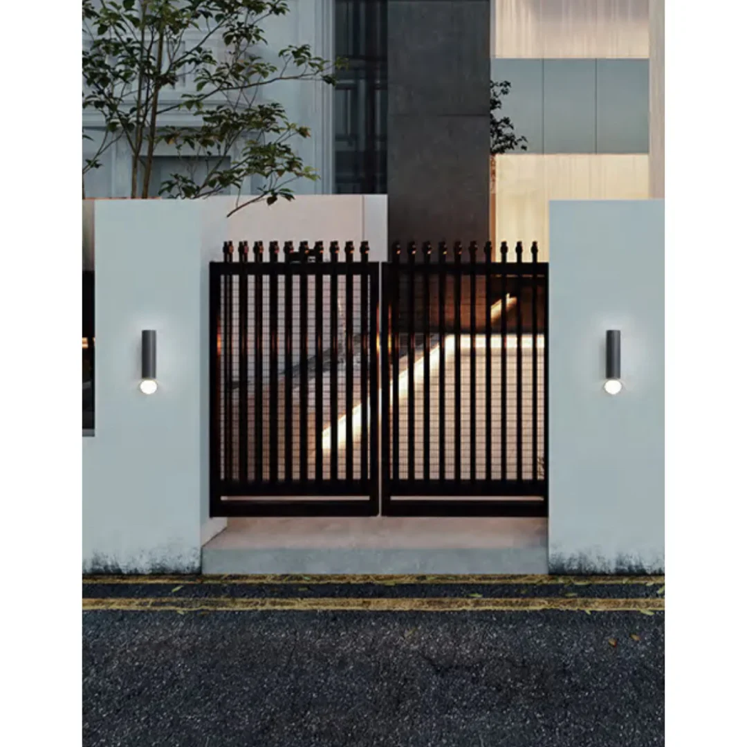 DAWN Modern Outdoor Wall Light - Architectural Aluminum LED Sconce