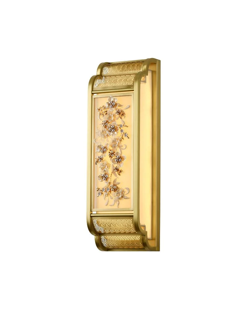 Luxury Wall Lamp in Classic Asian Style for Living Room, Bedroom