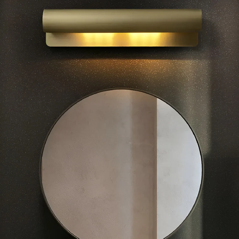 Luxury Wall Lamp in the Shape of Scroll for Bathroom, Living Room