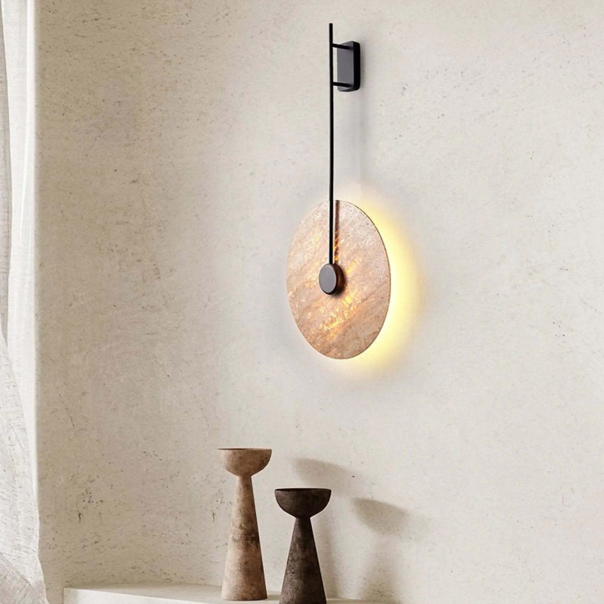 Vistula | Modern Wall Lamp in the Shape of Stone Circle