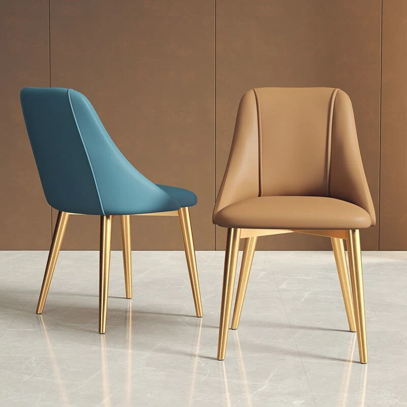 Nordic Iron Desk Stool Dining Chair