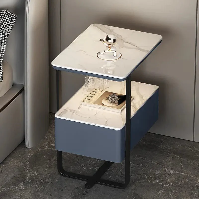 Modern Solid Wood Bedside Table Bedroom