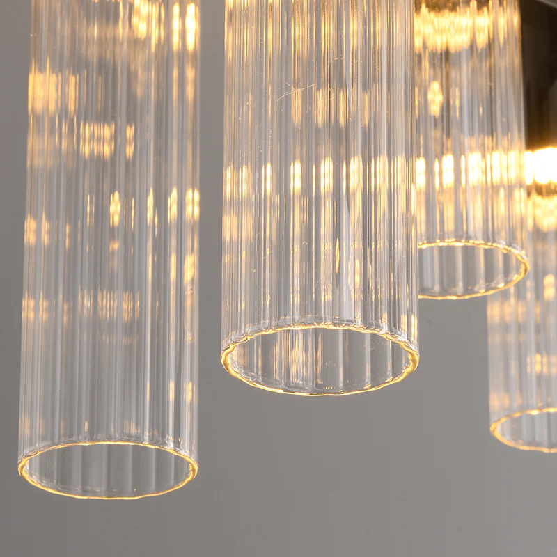 Urban Mimimalist Glass Pendants Chandelier, 13 Heads