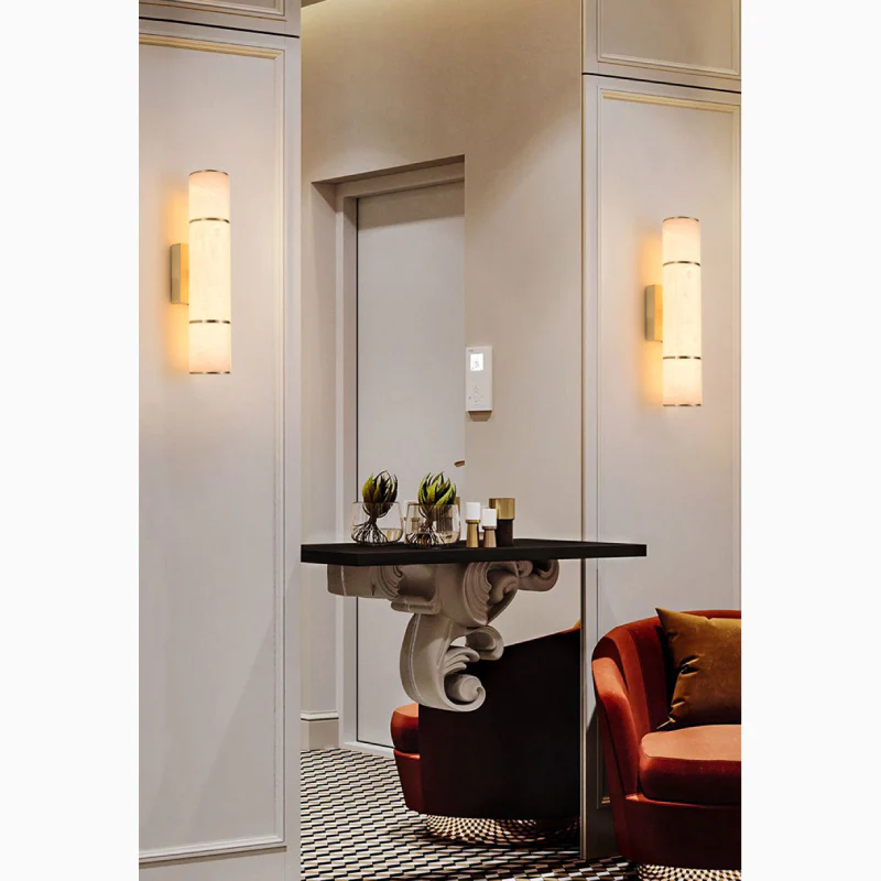 Creative Marble Wall Lamp in Fashionable Style, Living Room, Bedroom