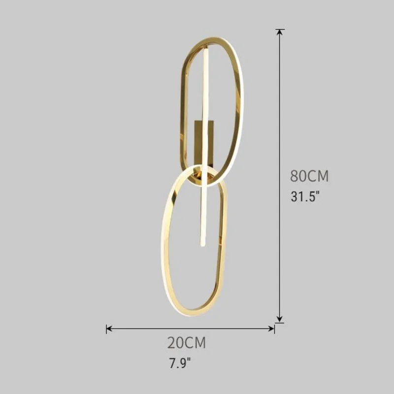 Luxury Wall Lamp in American Style for Living Room, Bedroom