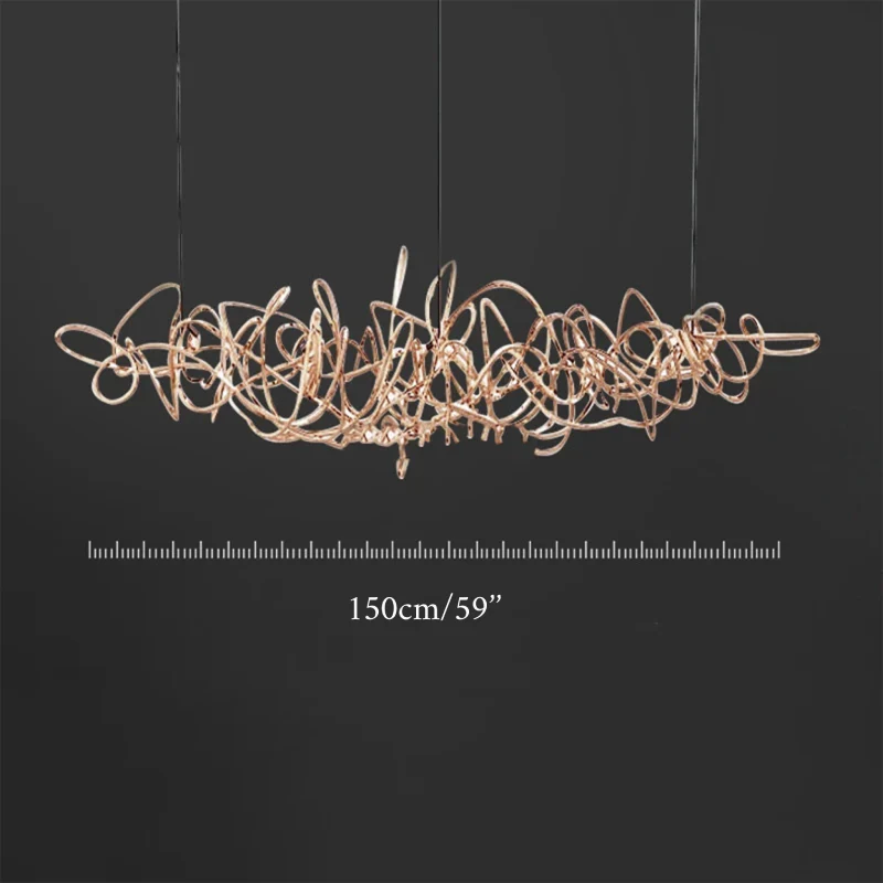 Samedan | Creative Extraordinary Rectangle Chandelier