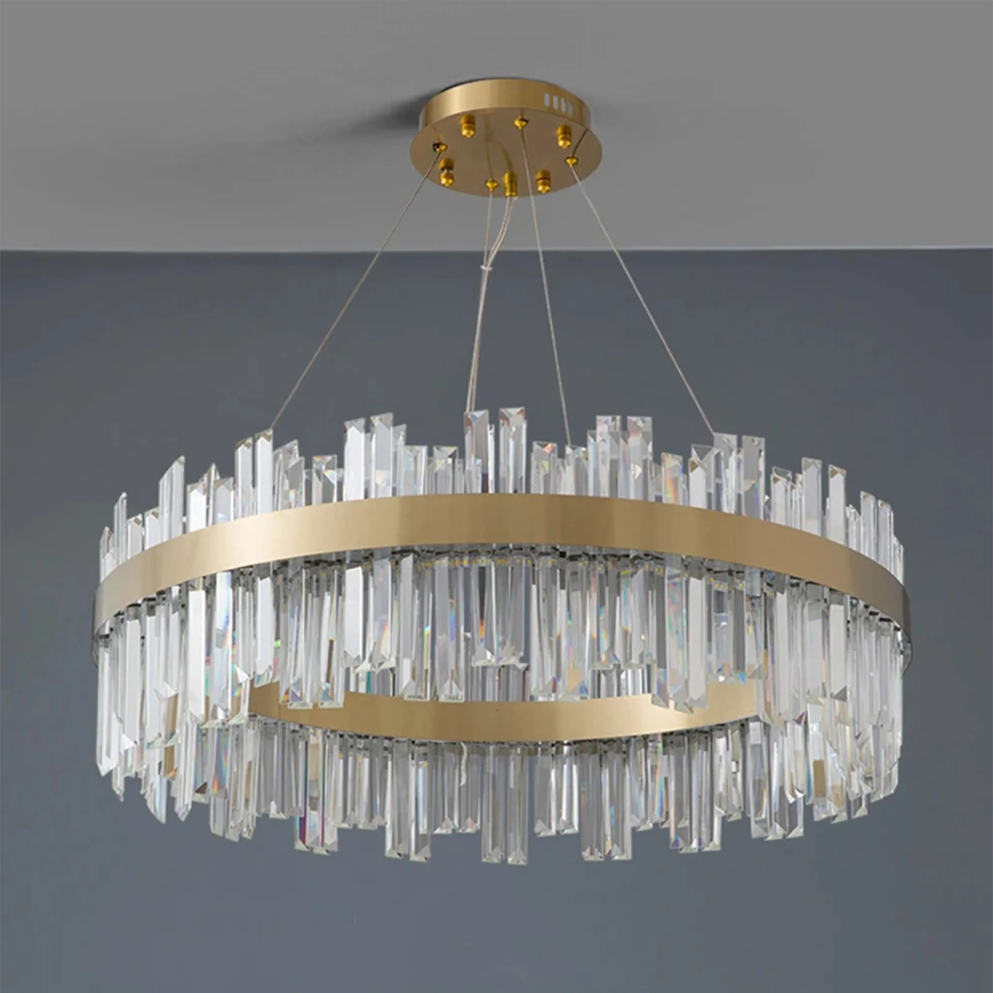 Sursee | Swanky Glass Drum Ceiling Chandelier