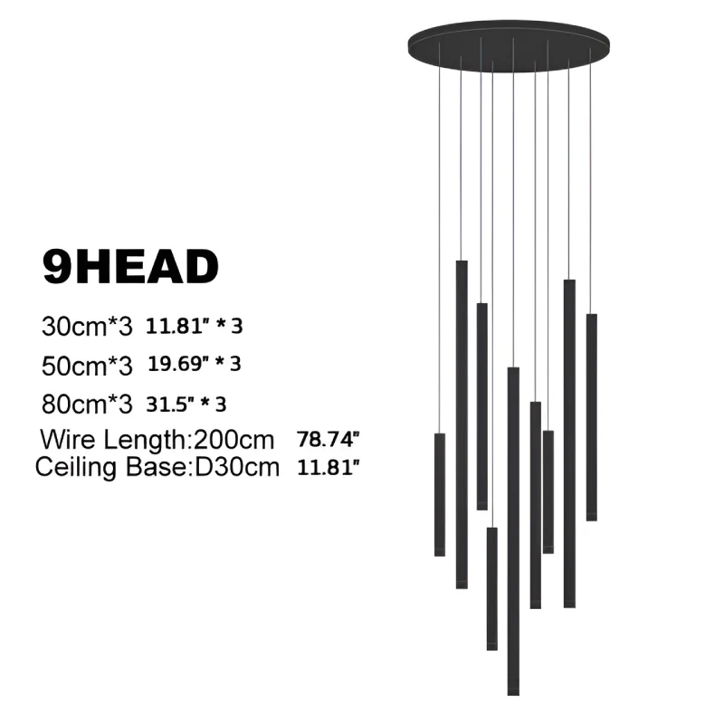 Saint-Andre-de-la-Roche | Minimalistic Simple Led Pendant Chandelier