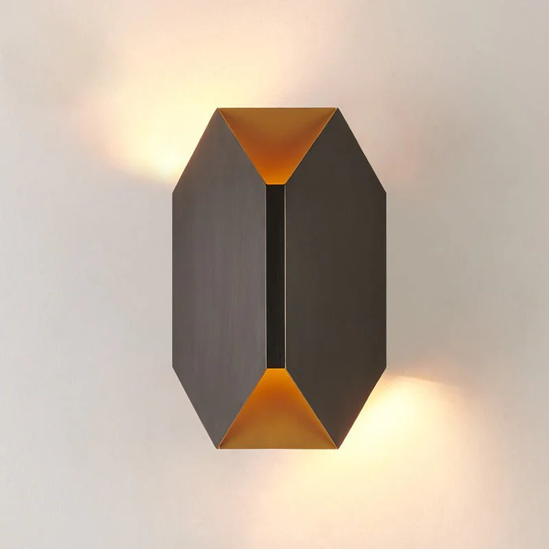 Modern Wall Lamp in Geometric Style for Living Room, Bedroom