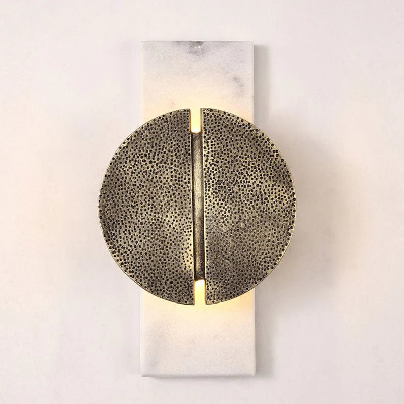 Modern Marble Wall Lamp in Designer Style for Living Room, Bedroom