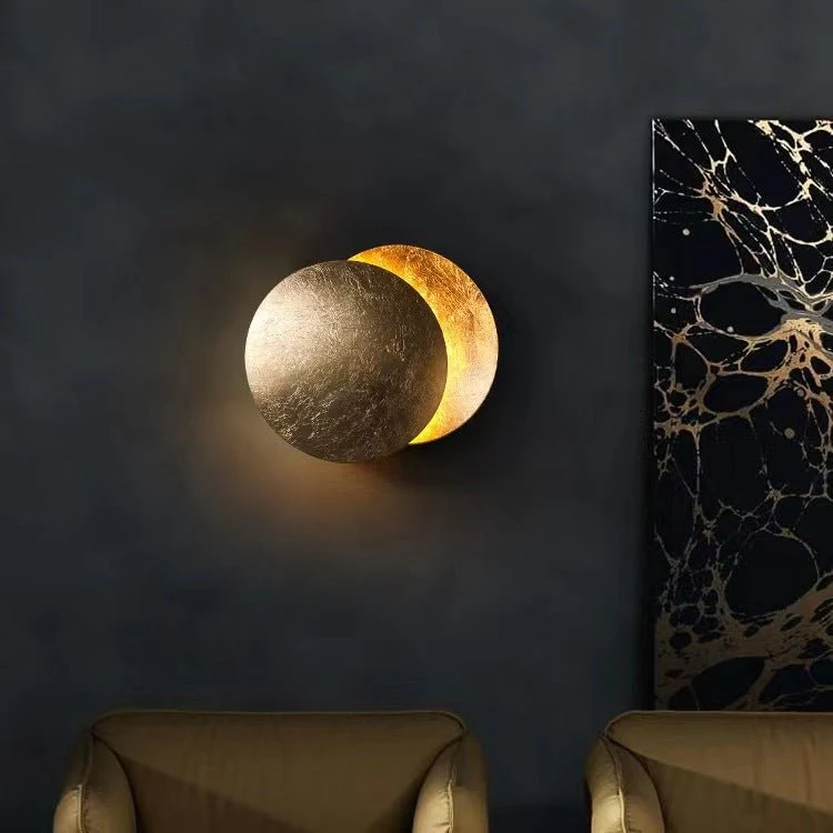 Creative Wall Lamp Solar Eclipse Style, Living Room, Bedroom