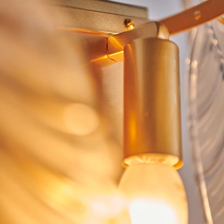 Modern Wall Lamp in the Shape of Feather for Living Room, Bedroom