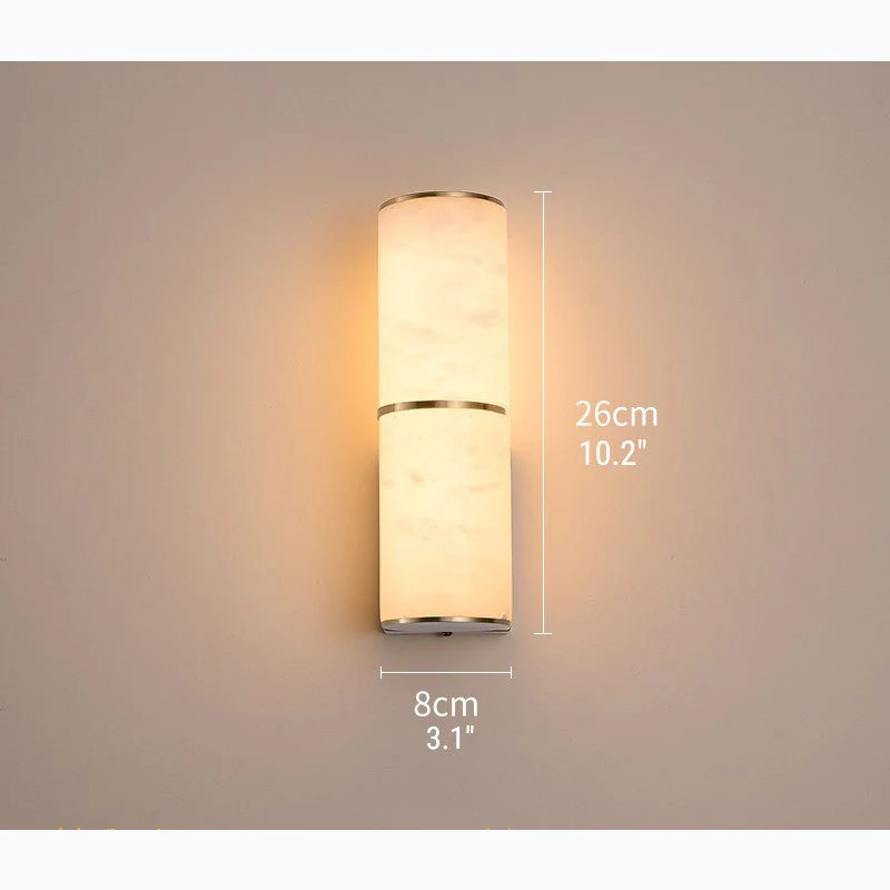 Creative Marble Wall Lamp in Fashionable Style, Living Room, Bedroom