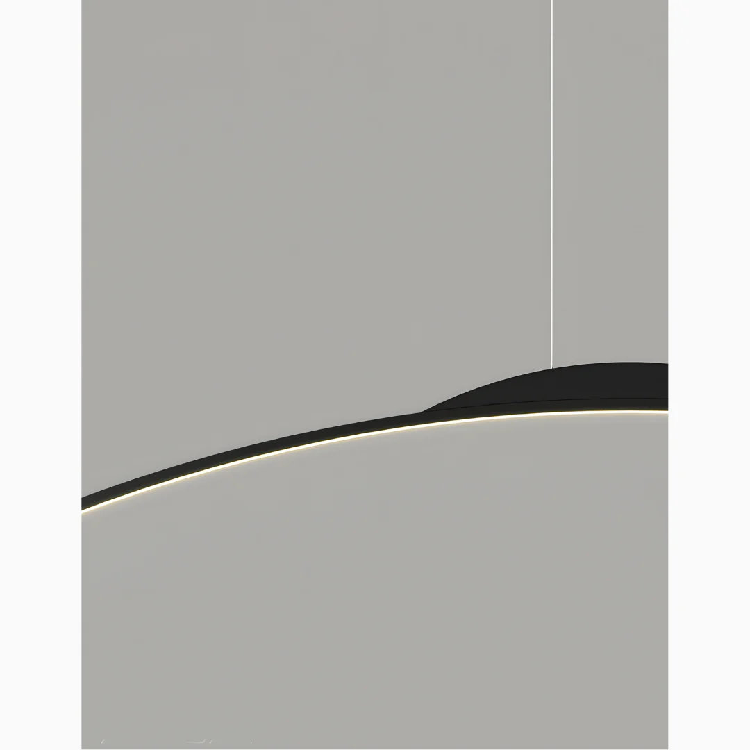 Chur | Black Chandelier in Minimalistic Style