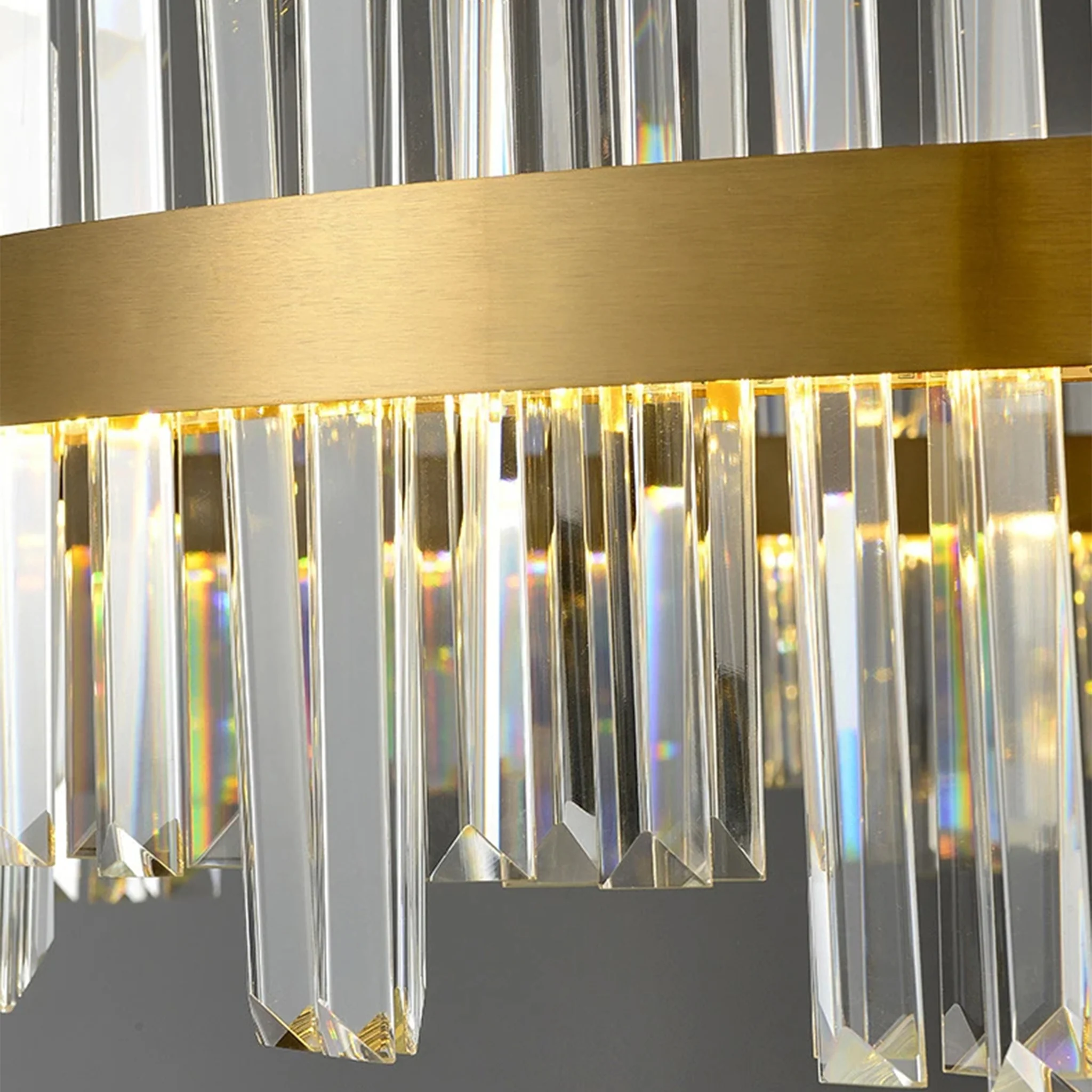 Sursee | Swanky Glass Drum Ceiling Chandelier